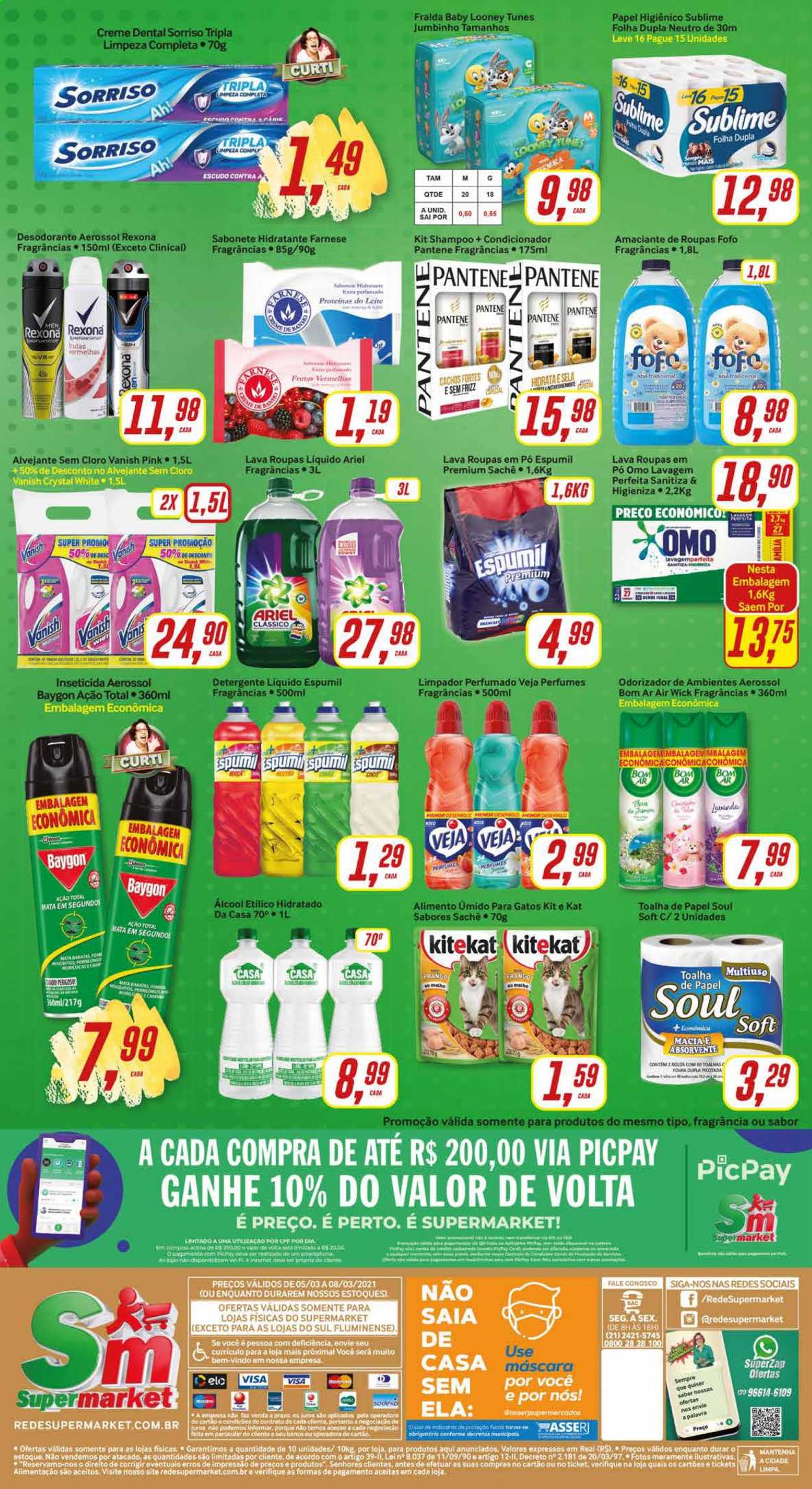 Folheto Rede Supermarket - 05/03/2021 - 08/03/2021. Página 4