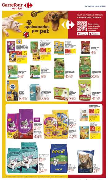 Folheto Carrefour Market - 08.03.2021 - 21.03.2021.