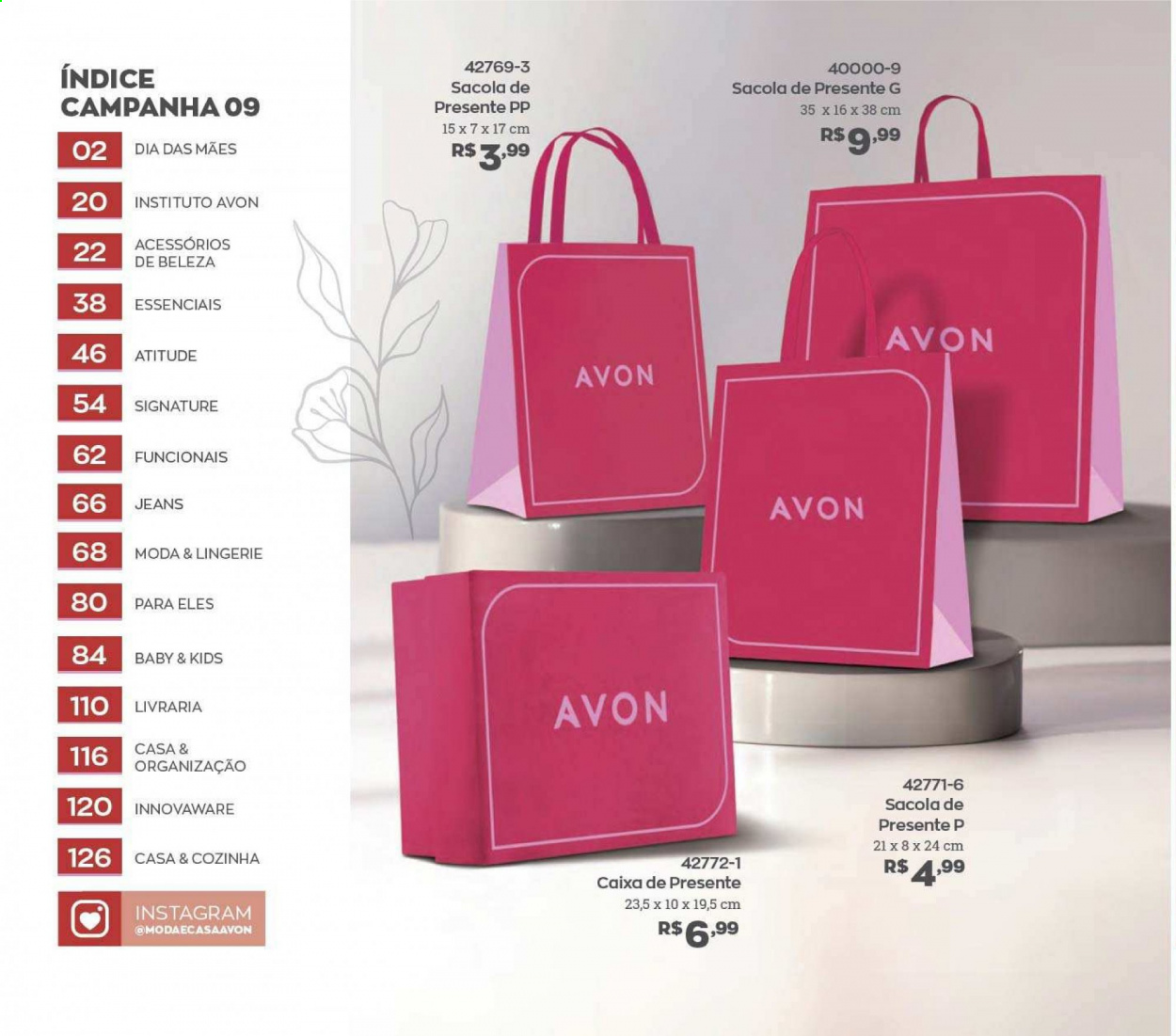 thumbnail - Folheto Avon - Produtos em promoção - Avon. Página 2.