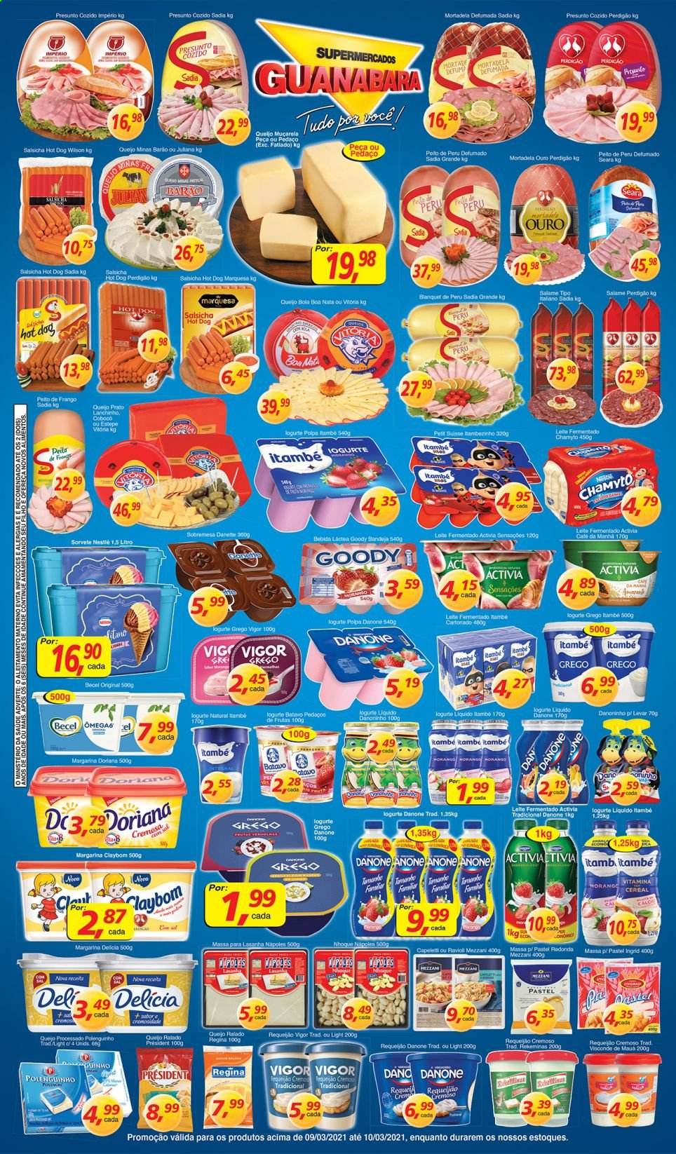 Folheto Supermercados Guanabara - 09/03/2021 - 10/03/2021. Página 8
