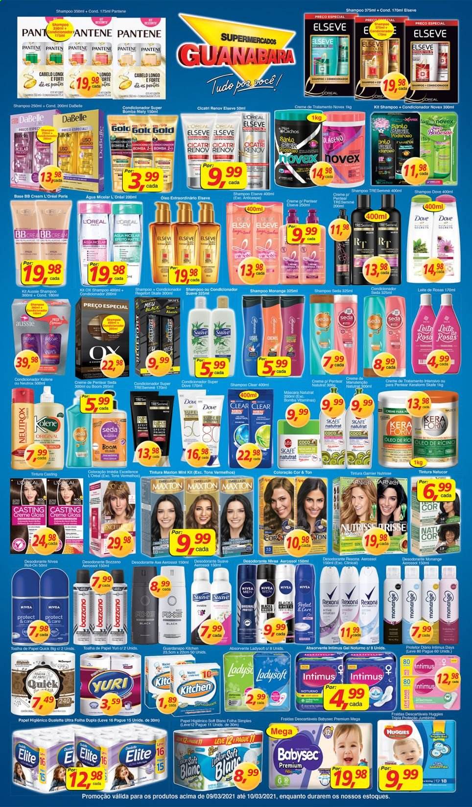 Folheto Supermercados Guanabara - 09/03/2021 - 10/03/2021. Página 9