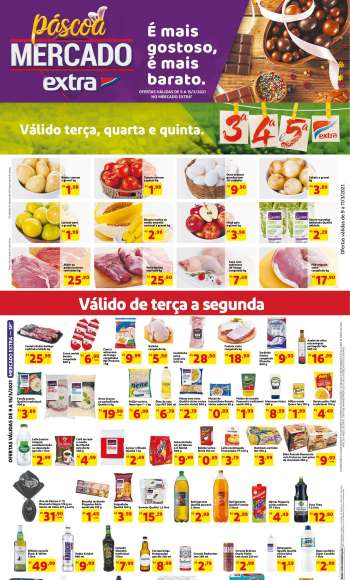 Folheto Mercado Extra - 09.03.2021 - 15.03.2021.