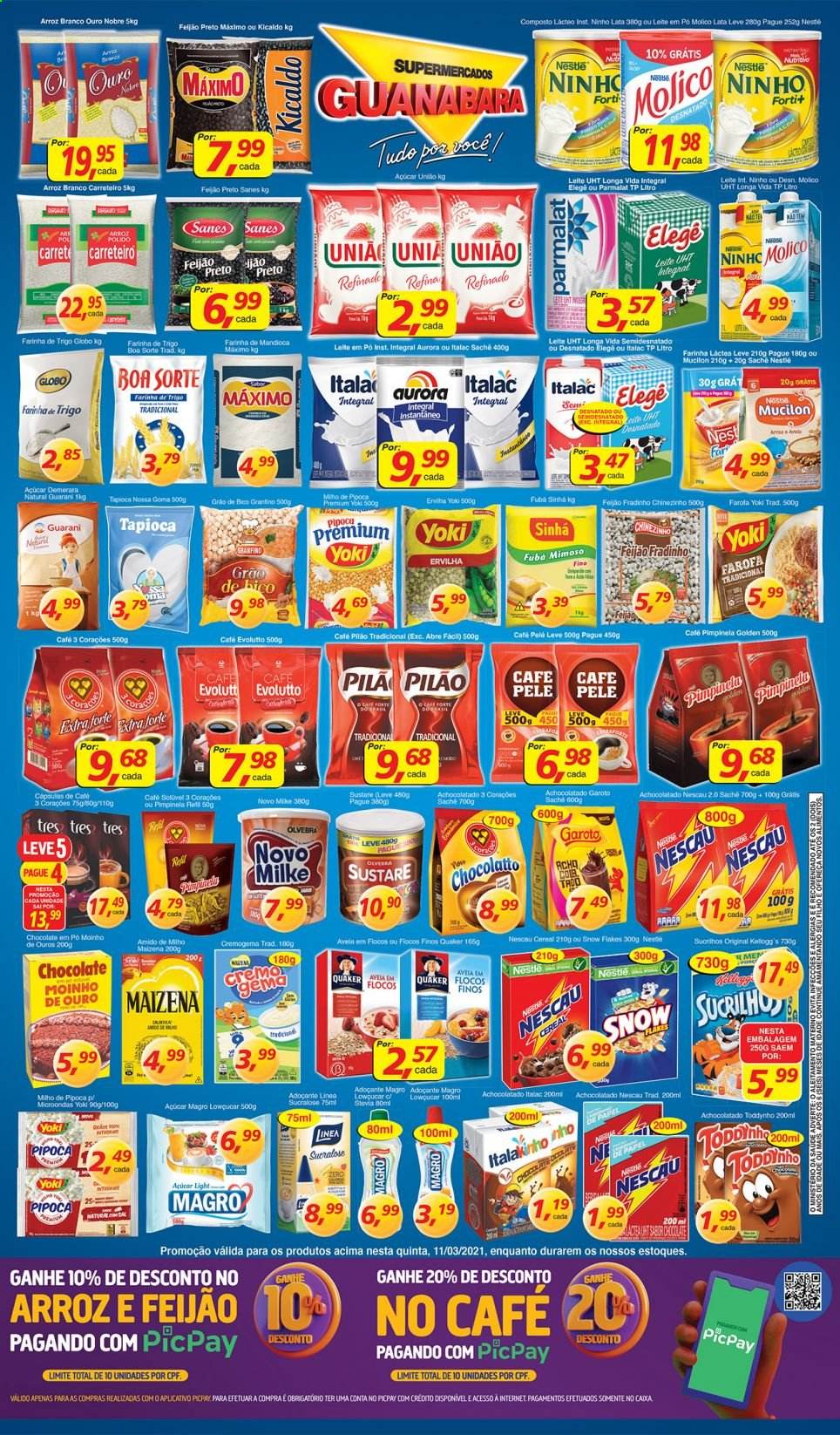 Folheto Supermercados Guanabara - 11/03/2021 - 11/03/2021. Página 2