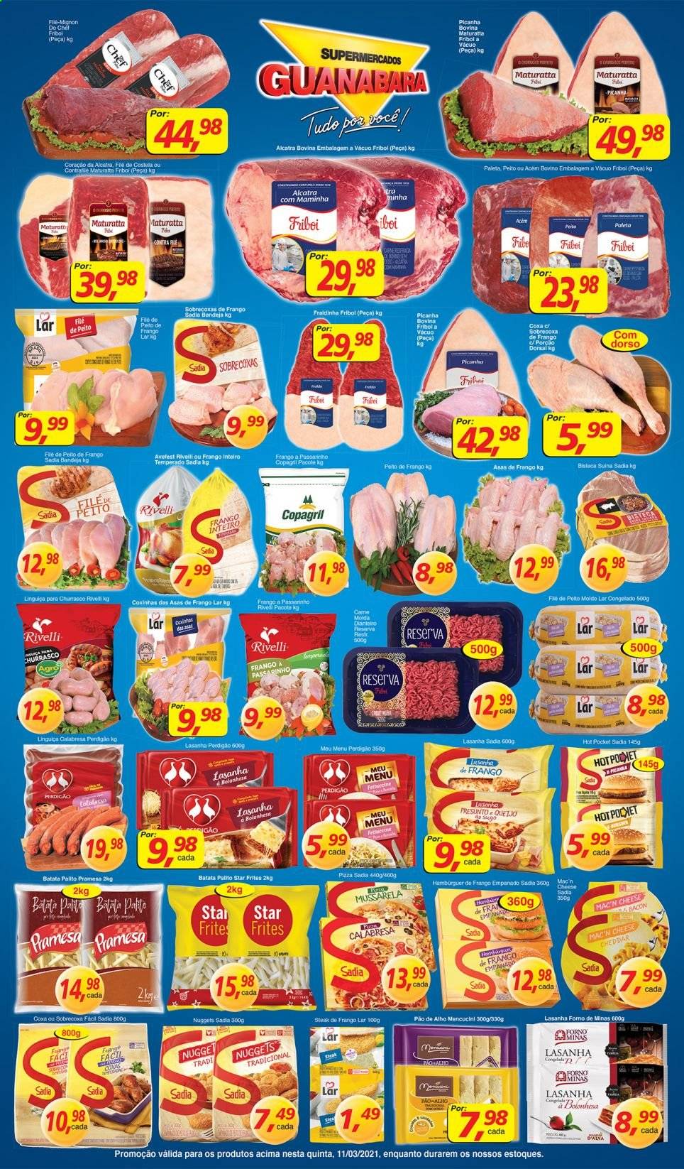 Folheto Supermercados Guanabara - 11/03/2021 - 11/03/2021. Página 5
