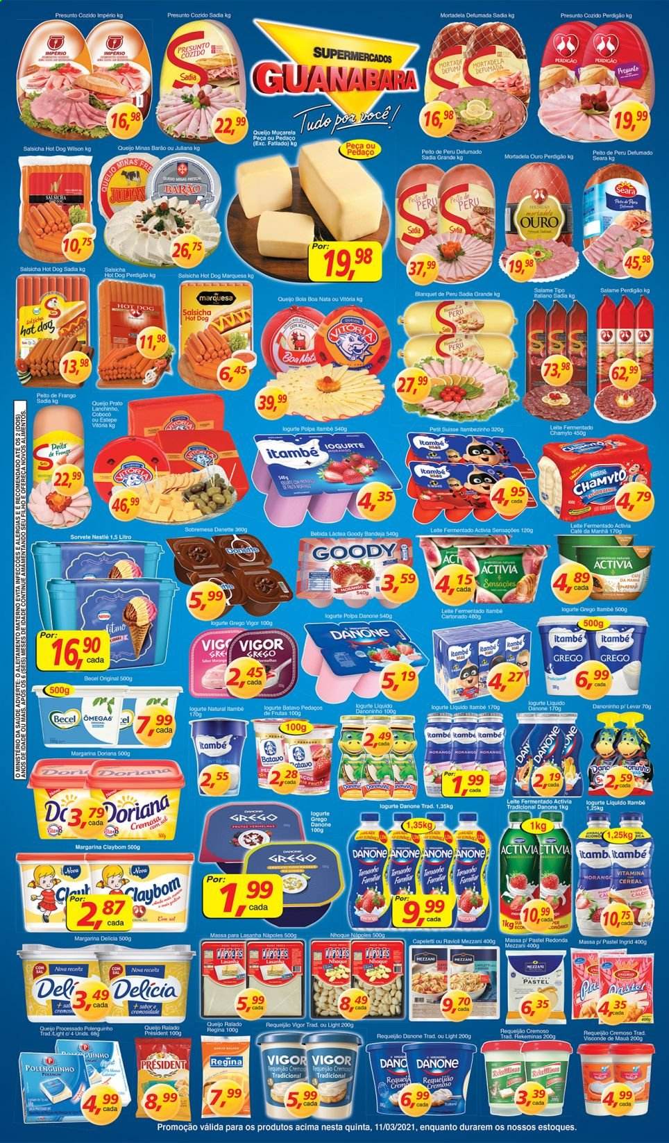 Folheto Supermercados Guanabara - 11/03/2021 - 11/03/2021. Página 8