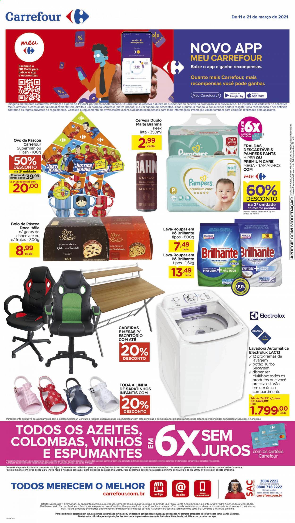 Folheto Carrefour Hiper - 11/03/2021 - 21/03/2021. Página 1