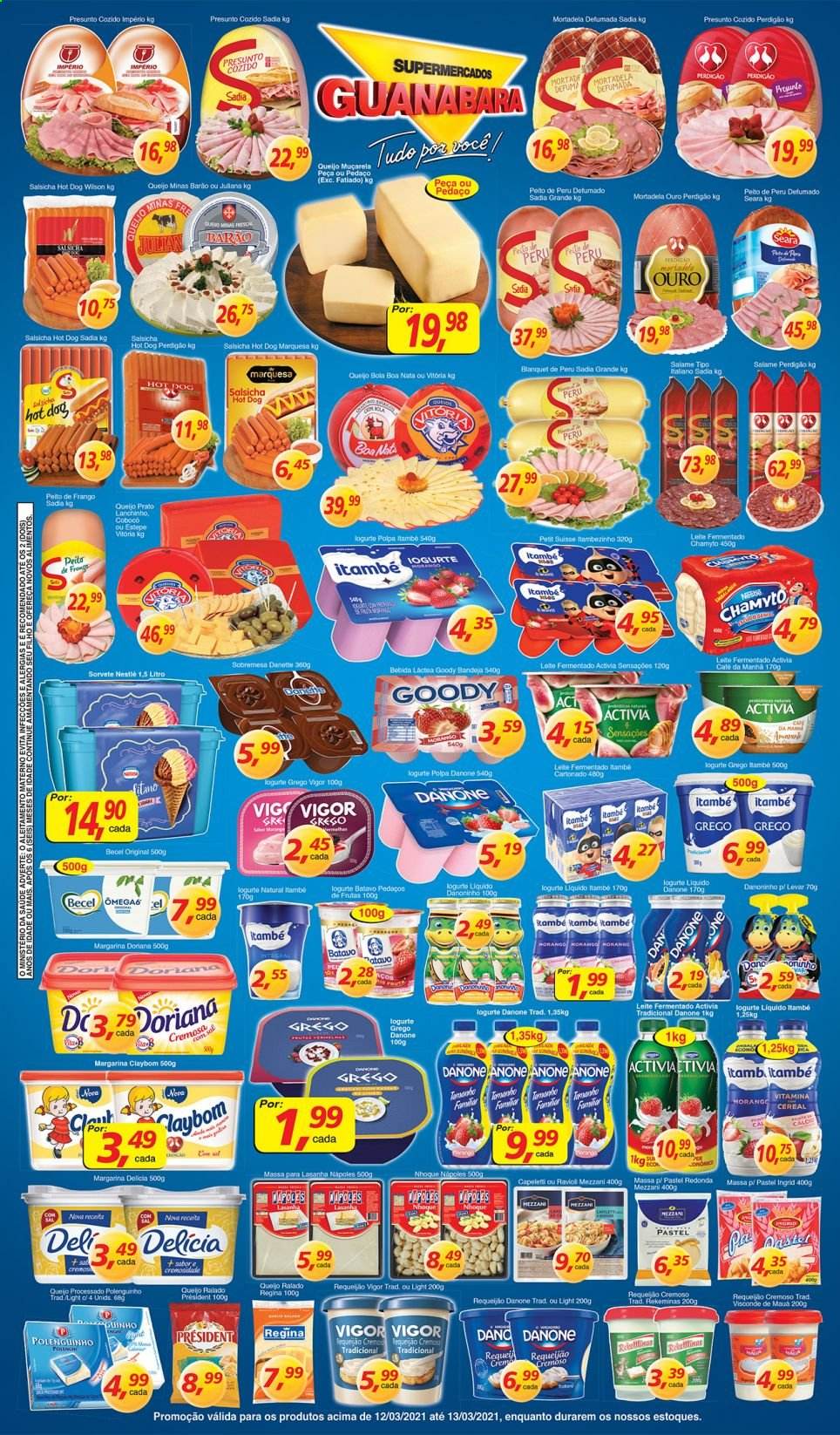 Folheto Supermercados Guanabara - 12/03/2021 - 13/03/2021. Página 8