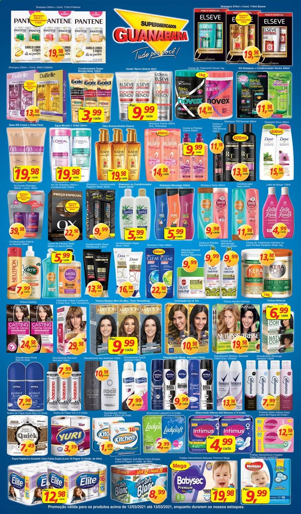 Folheto Supermercados Guanabara - 12/03/2021 - 13/03/2021. Página 9