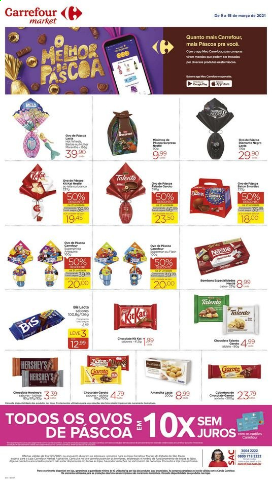 Folheto Carrefour Market - 09/03/2021 - 15/03/2021. Página 2