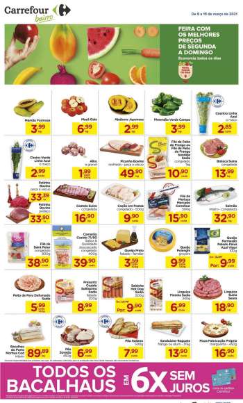 Folheto Carrefour Bairro - 09.03.2021 - 15.03.2021.