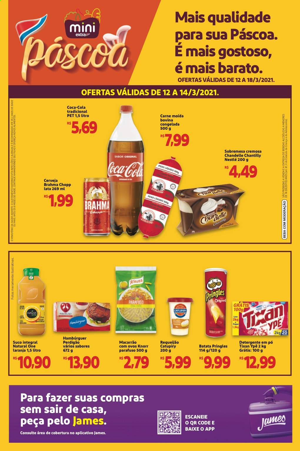 Folheto Mini Extra - 12/03/2021 - 18/03/2021. Página 1