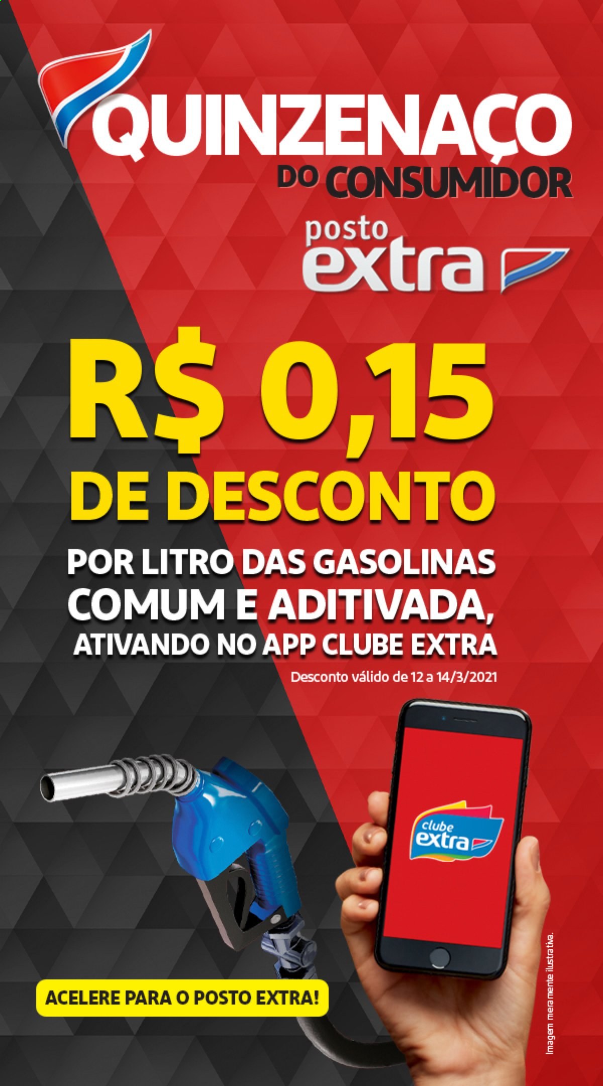 Folheto Postos Extra - 12/03/2021 - 14/03/2021. Página 1