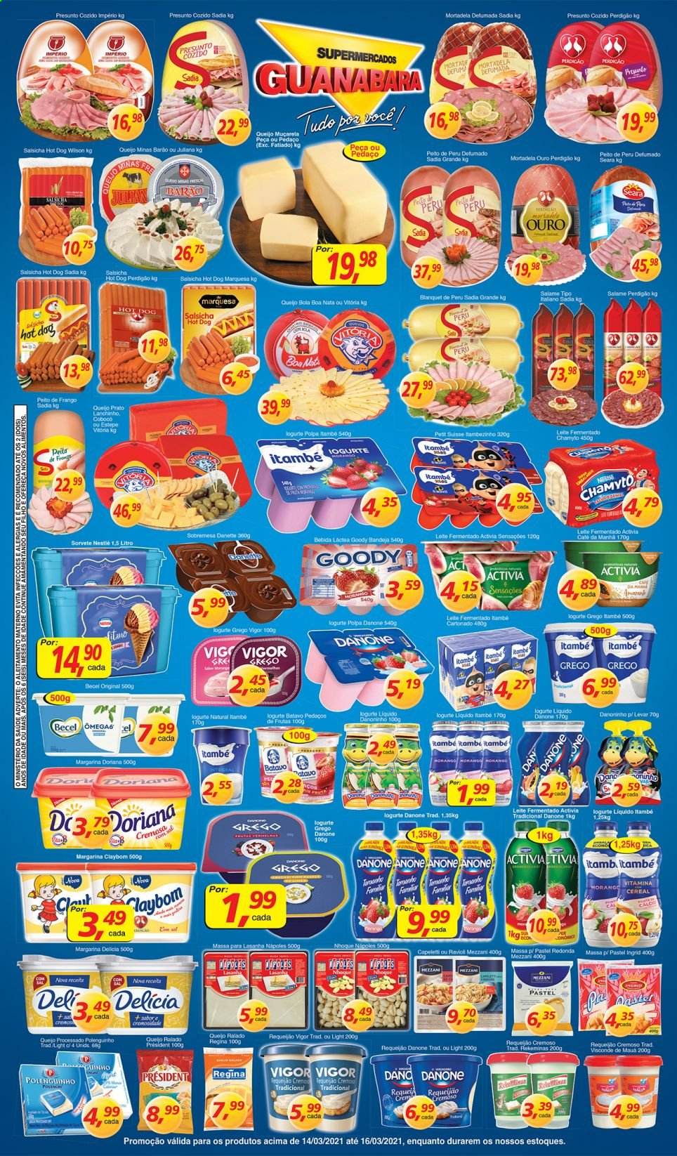 Folheto Supermercados Guanabara - 14/03/2021 - 16/03/2021. Página 8
