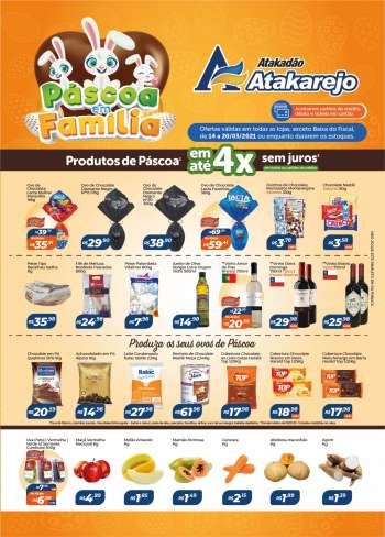 Folheto Atakadão Atakarejo - 14.03.2021 - 20.03.2021.