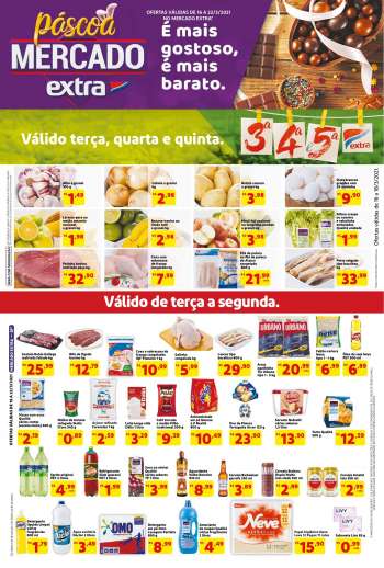 Folheto Mercado Extra - 16.03.2021 - 22.03.2021.