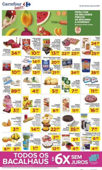 Folheto Carrefour Bairro - 16.03.2021 - 22.03.2021.