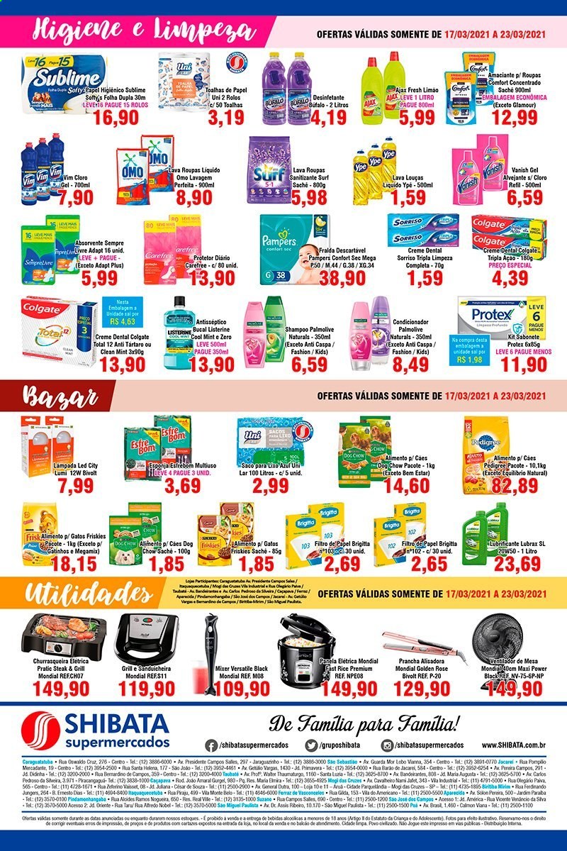 Folheto Shibata Supermercados - 17/03/2021 - 23/03/2021. Página 4
