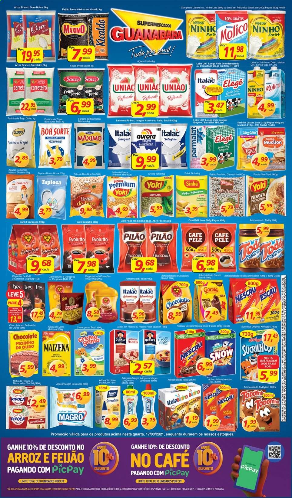 Folheto Supermercados Guanabara - 17/03/2021 - 17/03/2021. Página 2