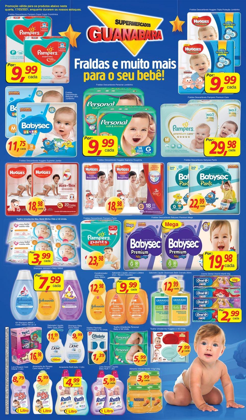 Folheto Supermercados Guanabara - 17/03/2021 - 17/03/2021. Página 12