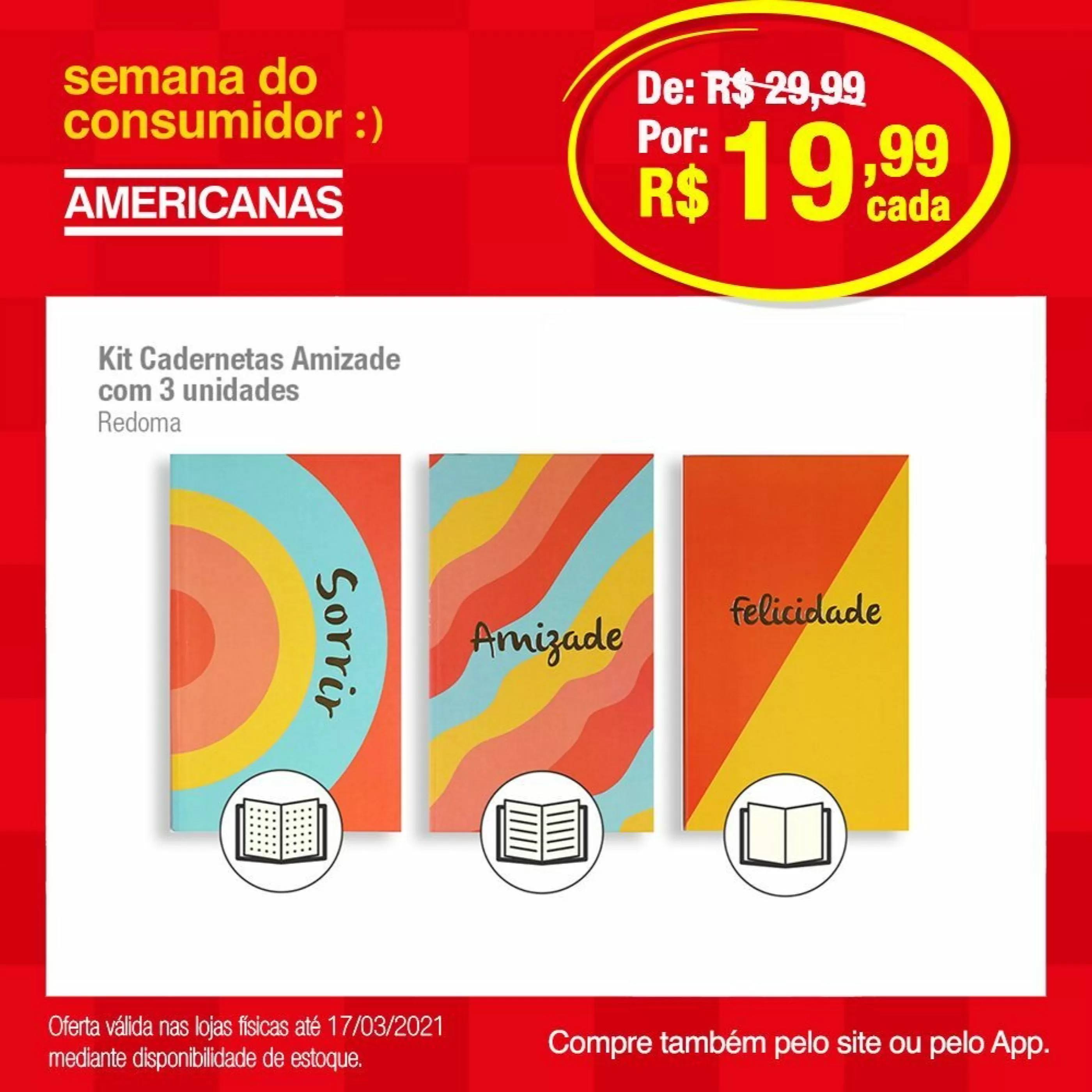 thumbnail - Folheto Lojas Americanas - 10/03/2021 - 17/03/2021.