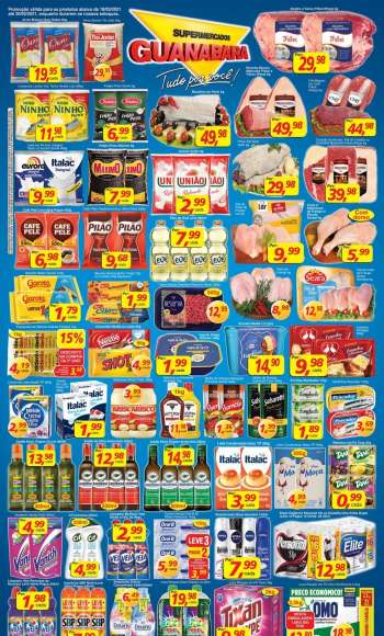 Folheto Supermercados Guanabara - 18.03.2021 - 20.03.2021.
