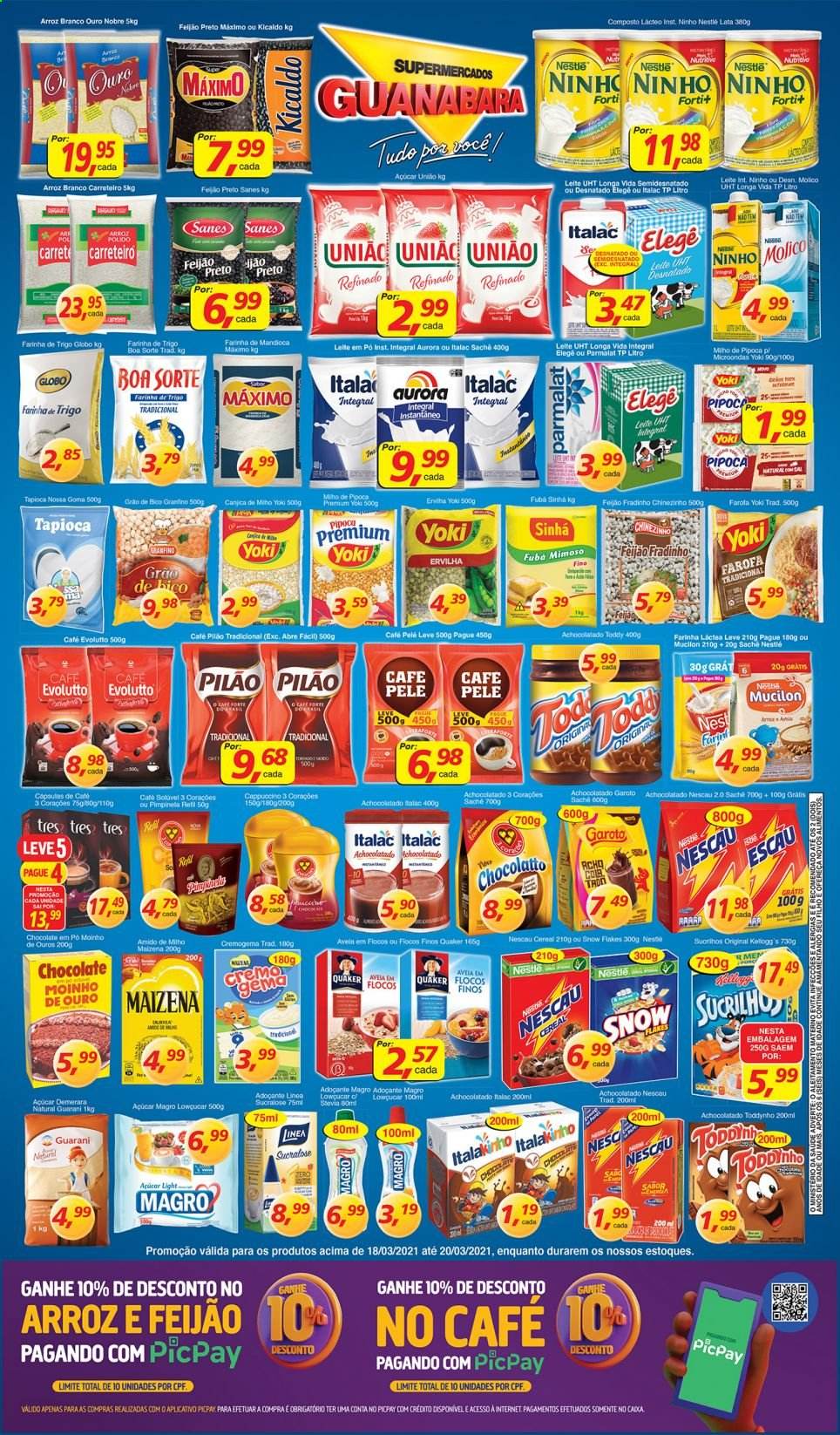 Folheto Supermercados Guanabara - 18/03/2021 - 20/03/2021. Página 2