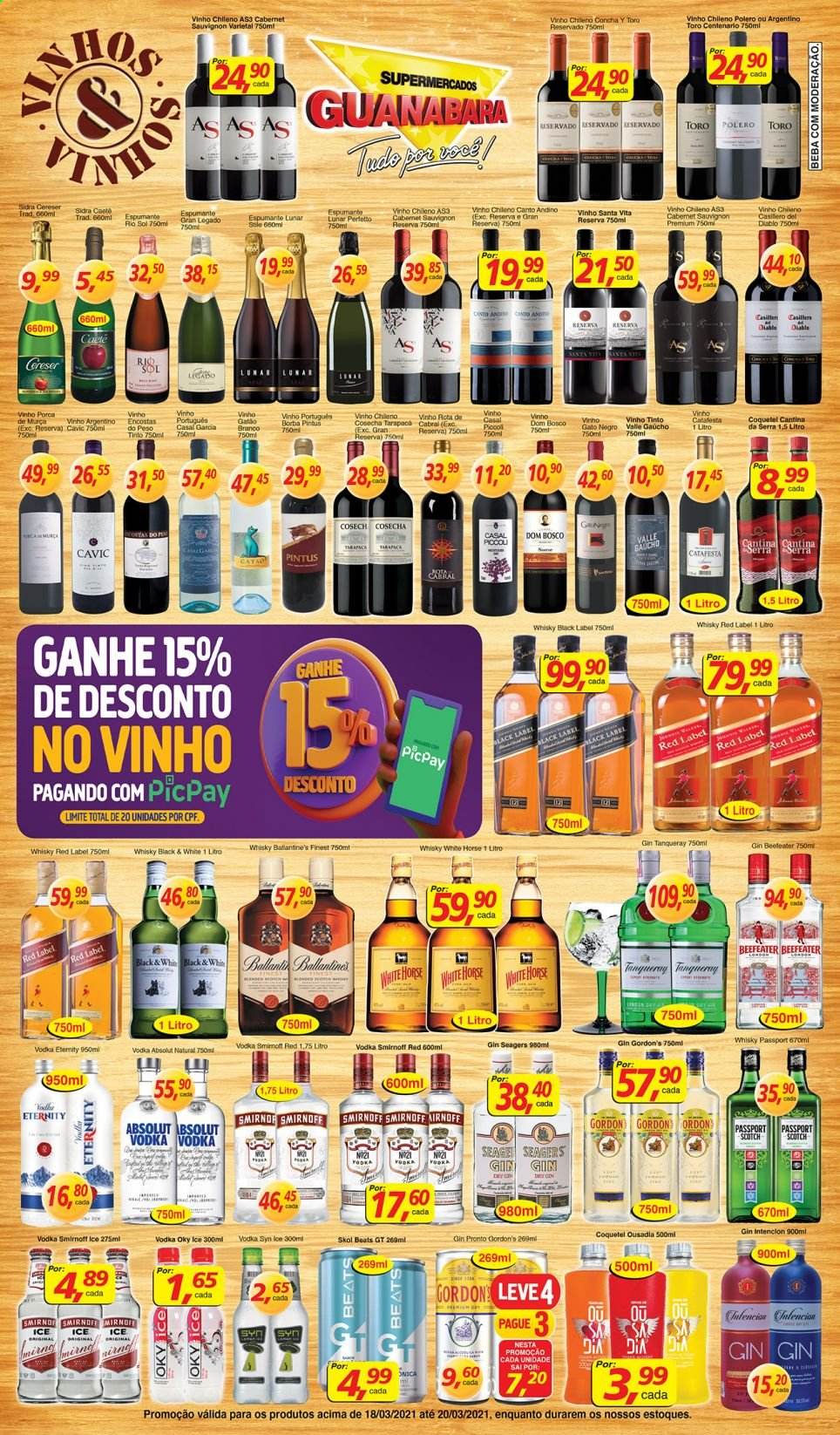 Folheto Supermercados Guanabara - 18/03/2021 - 20/03/2021. Página 6