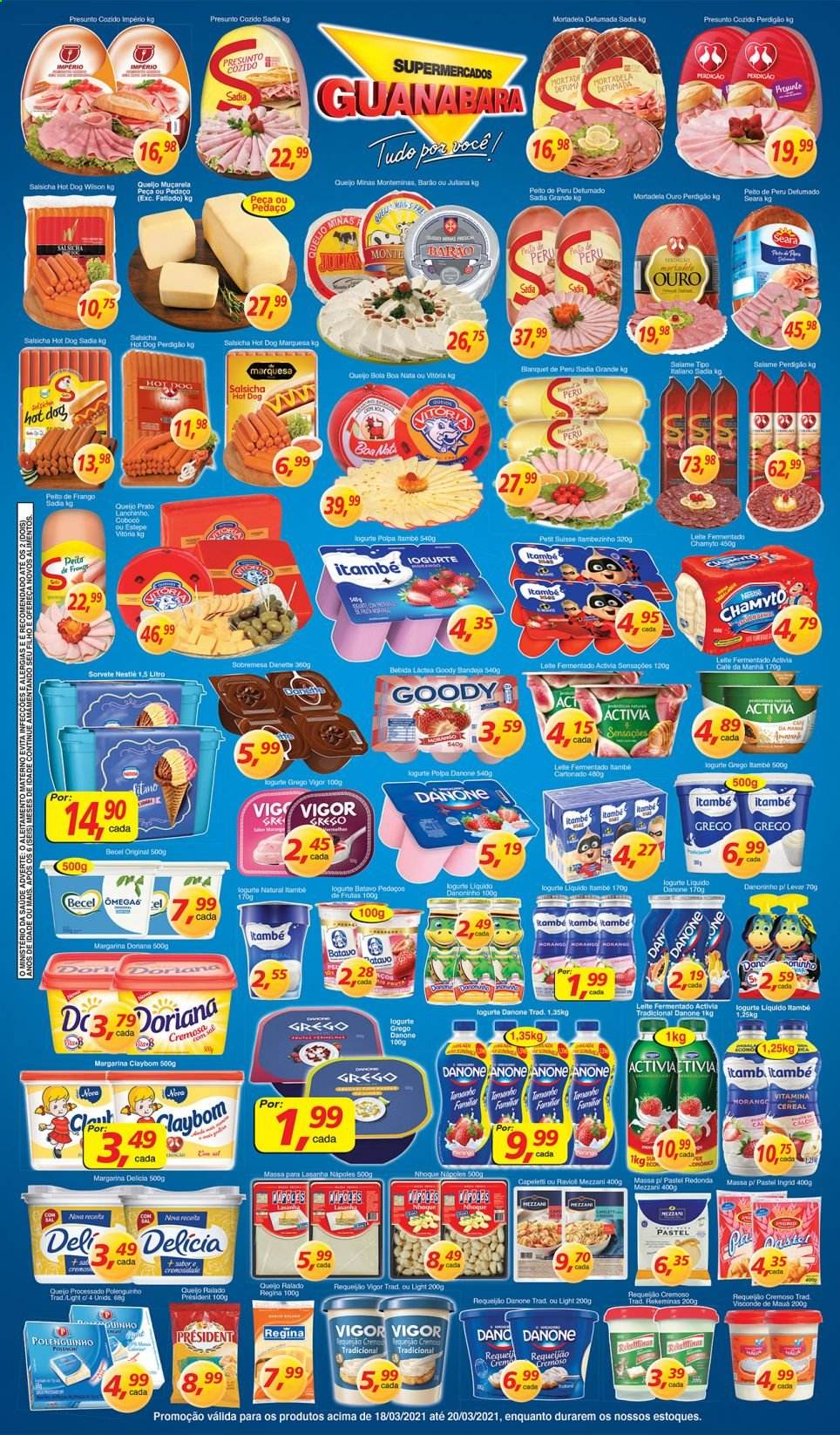 Folheto Supermercados Guanabara - 18/03/2021 - 20/03/2021. Página 8