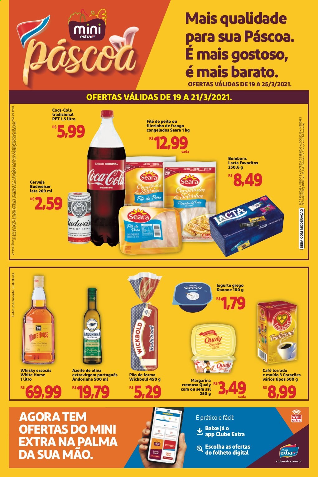 Folheto Mini Extra - 19/03/2021 - 25/03/2021. Página 1