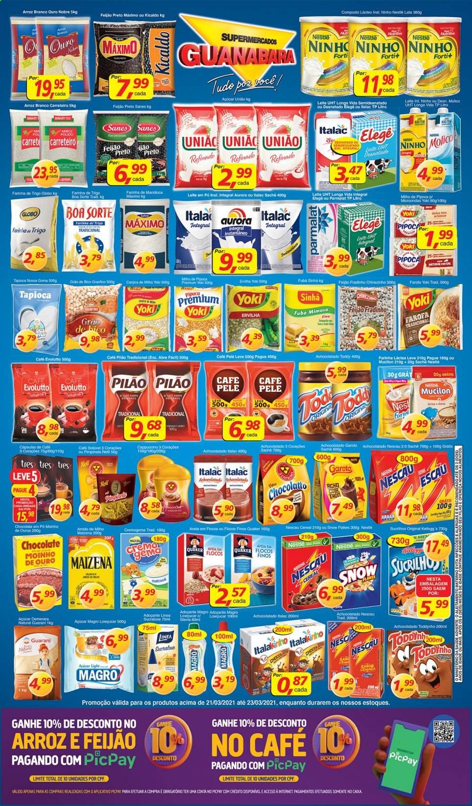 Folheto Supermercados Guanabara - 21/03/2021 - 23/03/2021. Página 2