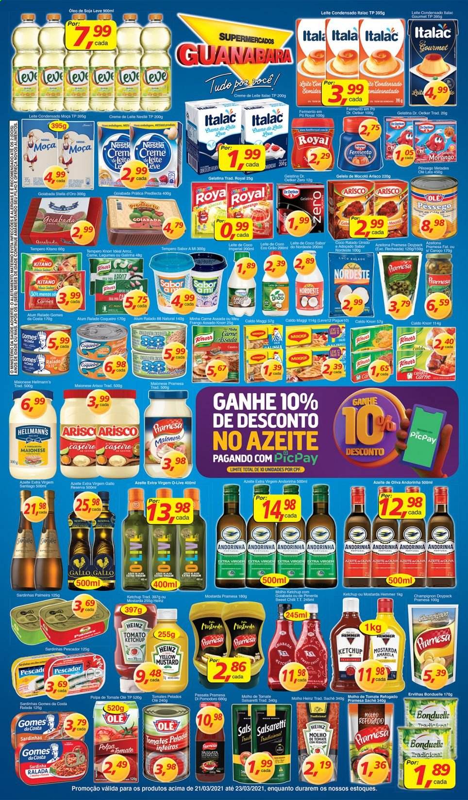 Folheto Supermercados Guanabara - 21/03/2021 - 23/03/2021. Página 3