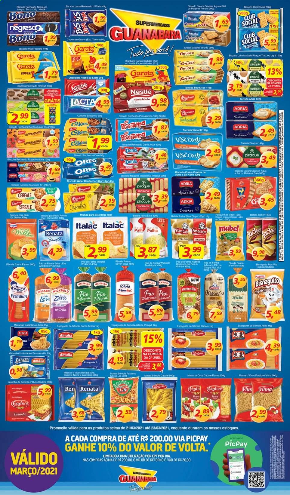 Folheto Supermercados Guanabara - 21/03/2021 - 23/03/2021. Página 4