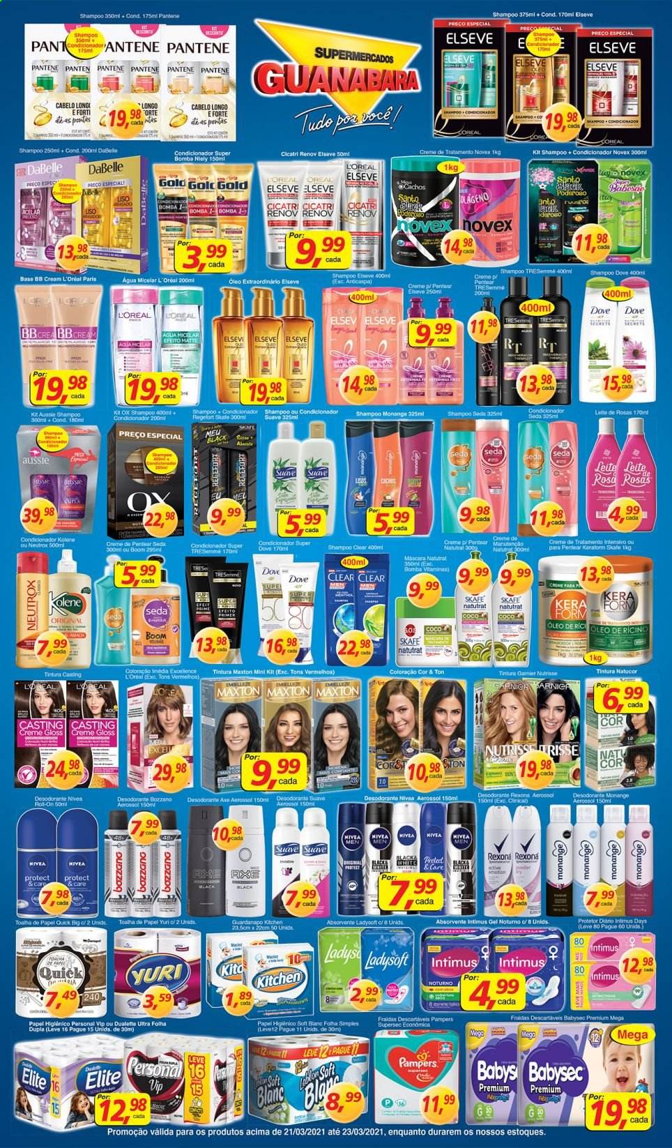 Folheto Supermercados Guanabara - 21/03/2021 - 23/03/2021. Página 9