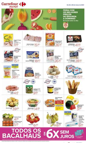 Folheto Carrefour Market - 23.03.2021 - 29.03.2021.