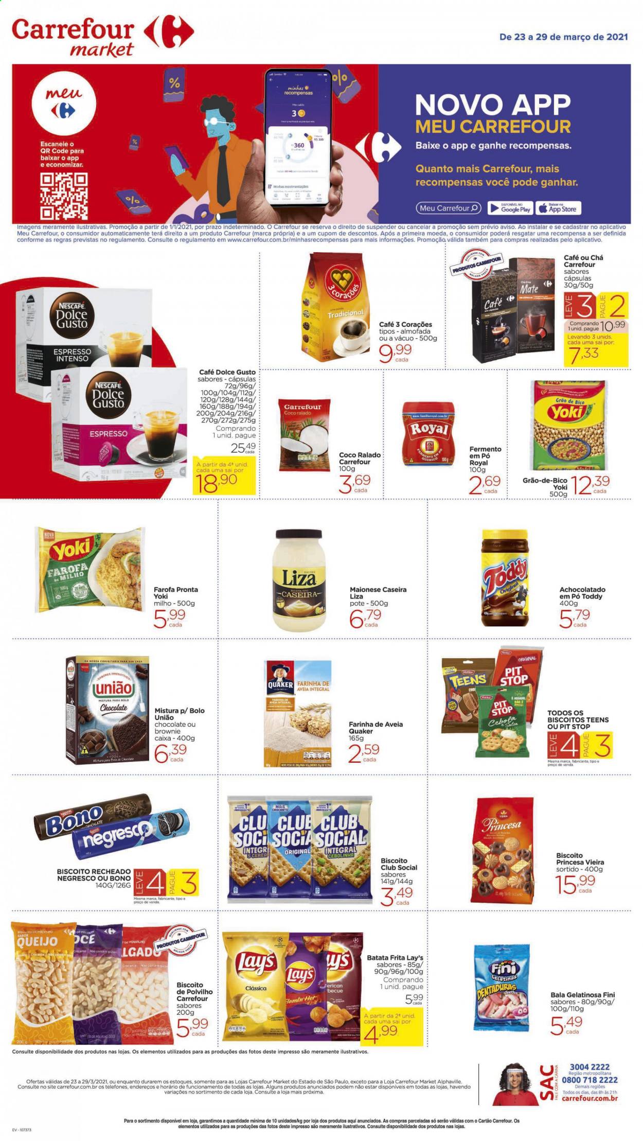 Folheto Carrefour Market - 23/03/2021 - 29/03/2021. Página 4