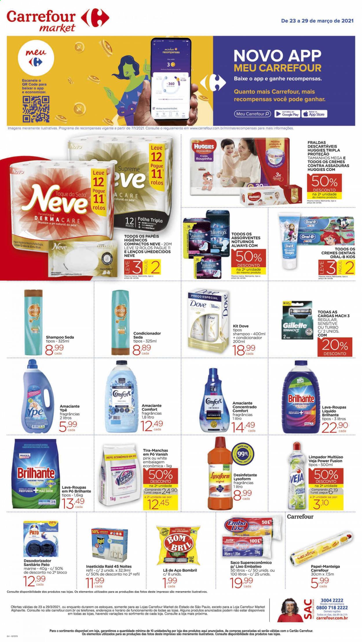 Folheto Carrefour Market - 23/03/2021 - 29/03/2021. Página 8