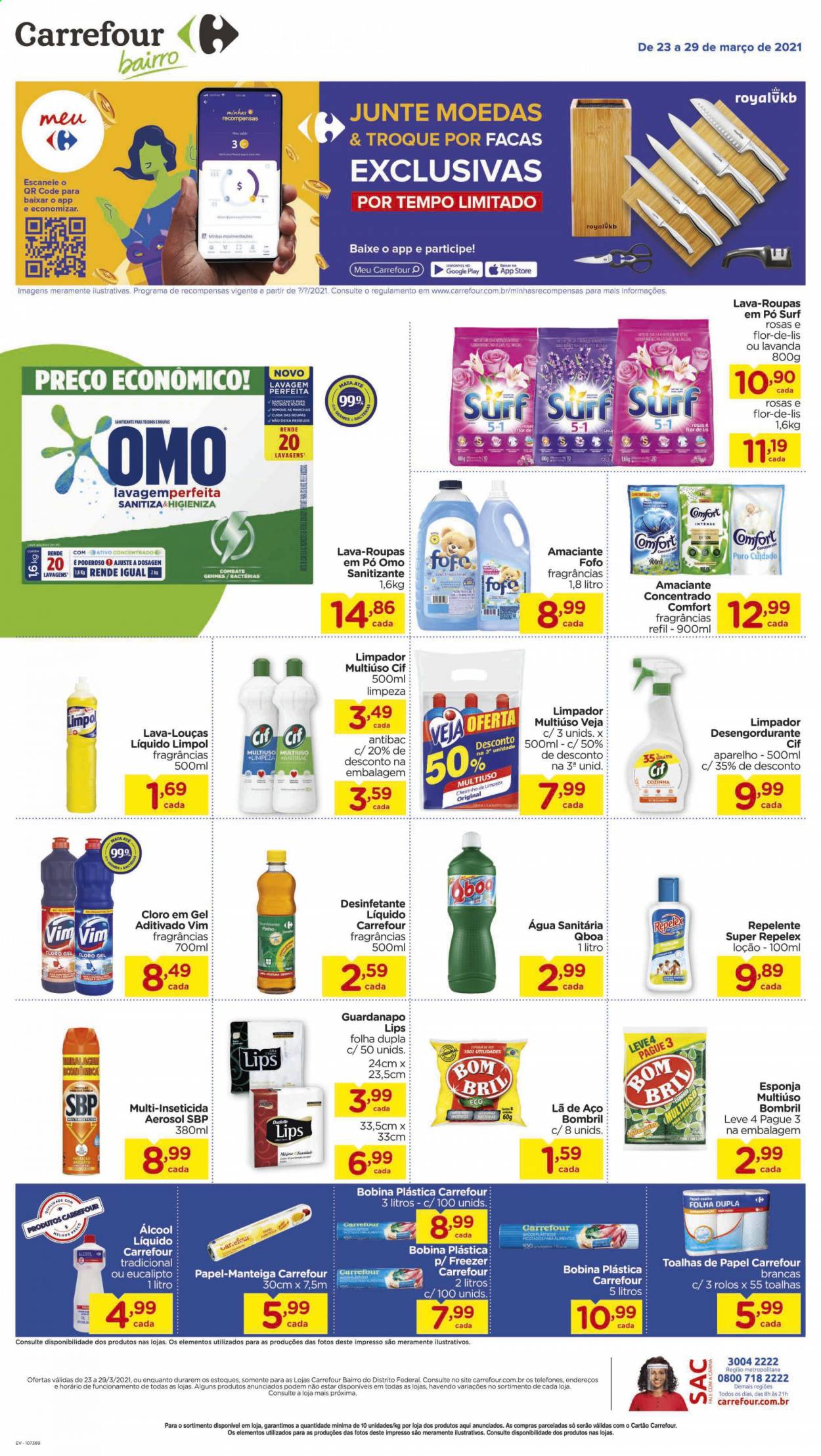 Folheto Carrefour Bairro - 23/03/2021 - 29/03/2021. Página 9