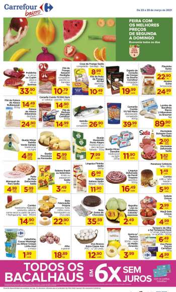 Folheto Carrefour Bairro - 23.03.2021 - 29.03.2021.