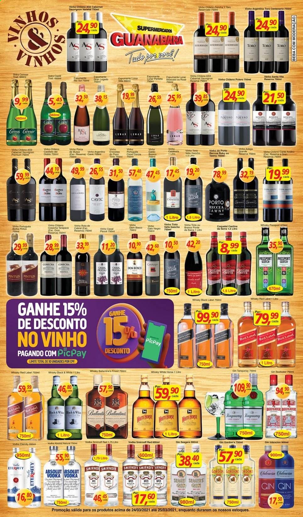 Folheto Supermercados Guanabara - 24/03/2021 - 25/03/2021. Página 6