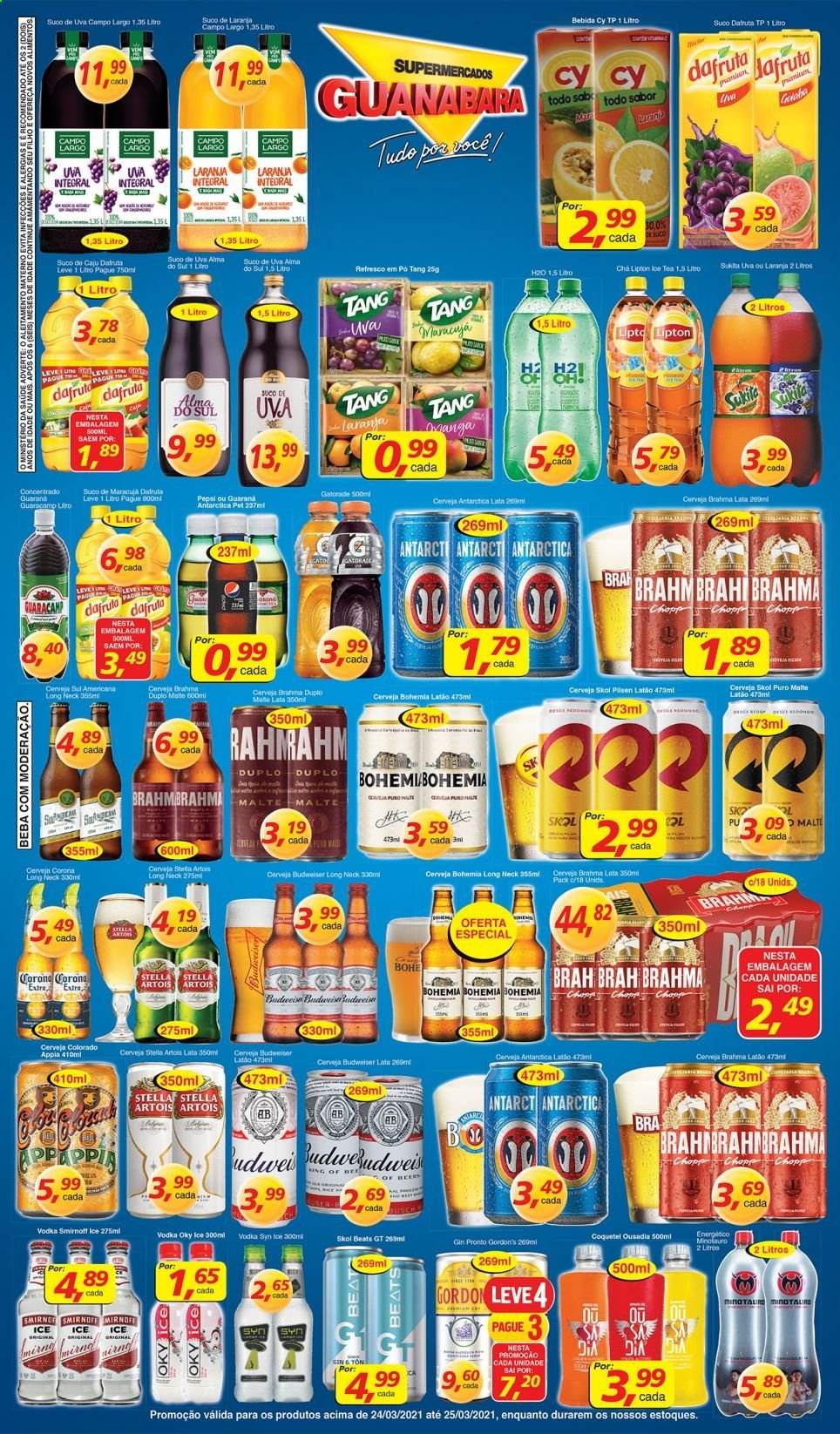 Folheto Supermercados Guanabara - 24/03/2021 - 25/03/2021. Página 7