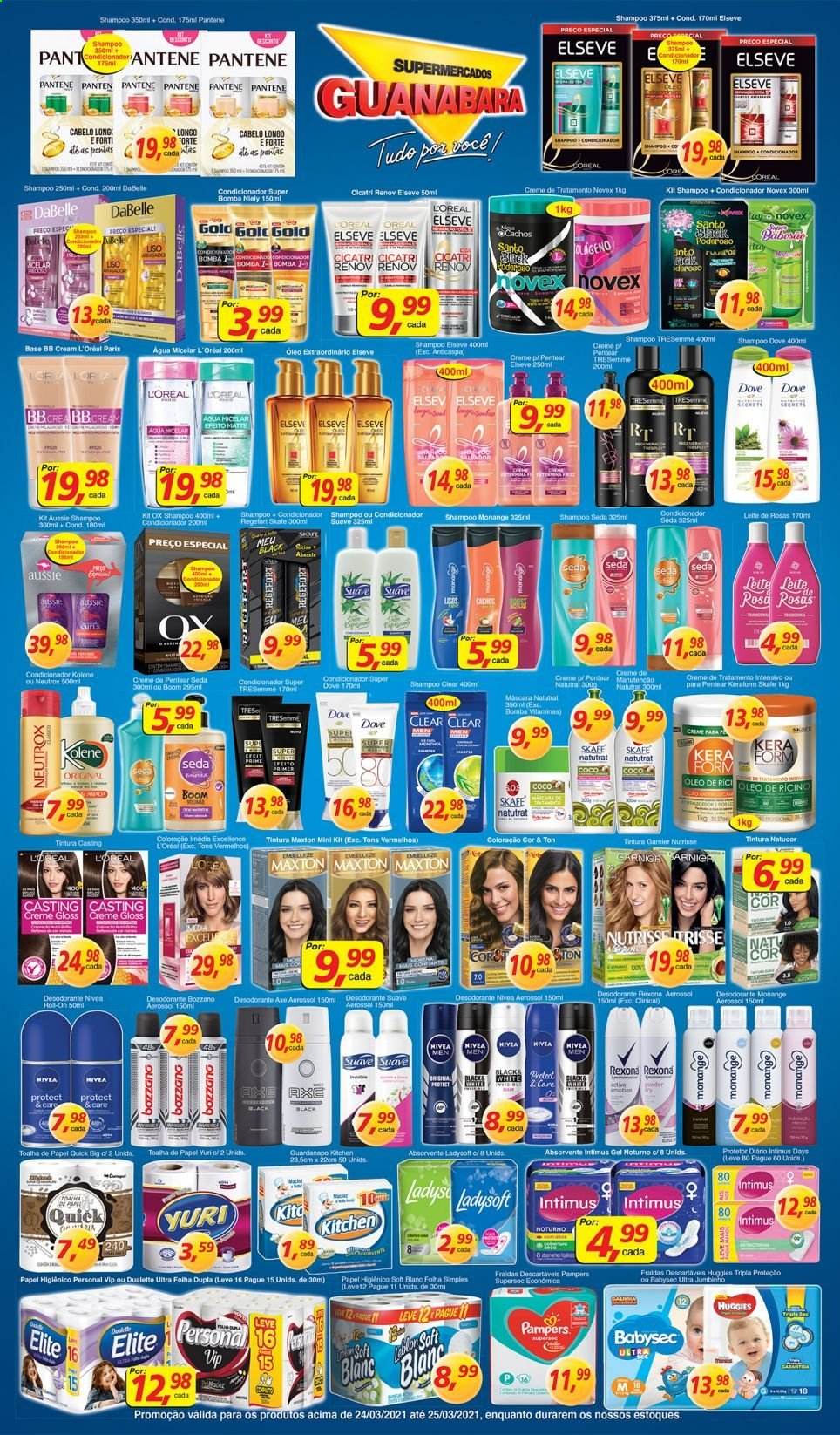 Folheto Supermercados Guanabara - 24/03/2021 - 25/03/2021. Página 9