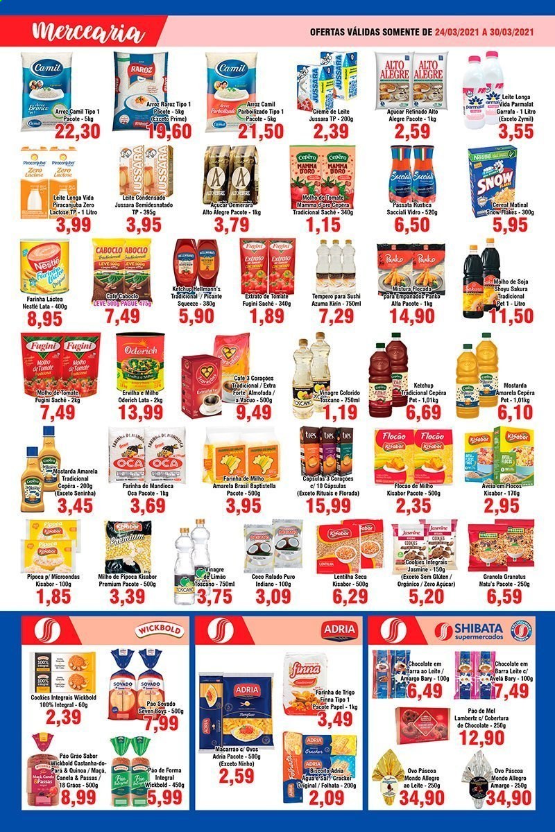 Folheto Shibata Supermercados - 24/03/2021 - 30/03/2021. Página 2