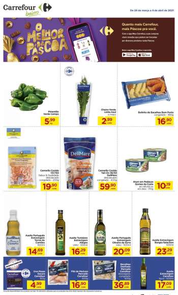 Folheto Carrefour Bairro - 24.03.2021 - 04.04.2021.