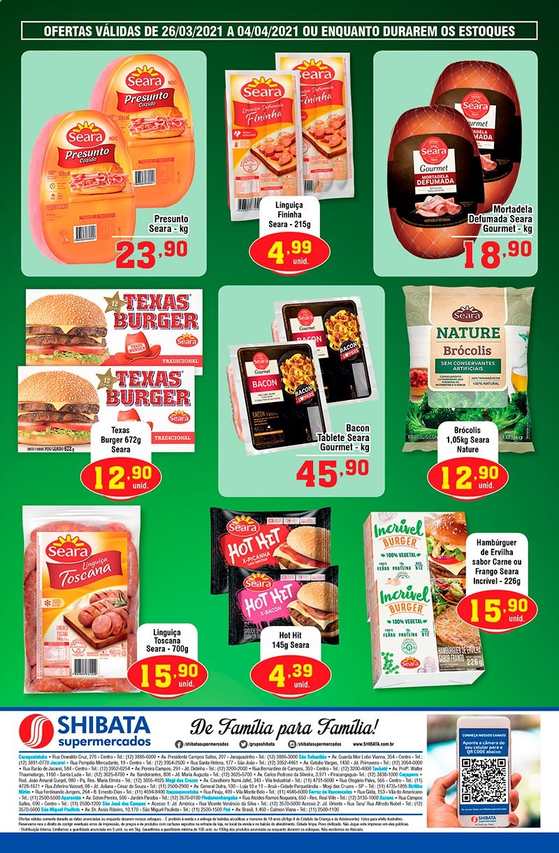 Folheto Shibata Supermercados - 26/03/2021 - 04/04/2021. Página 2