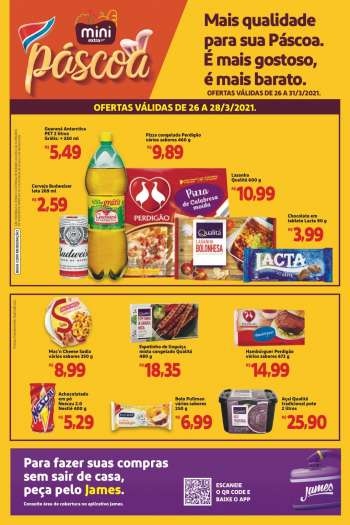 Folheto Mini Extra - 26.03.2021 - 31.03.2021.