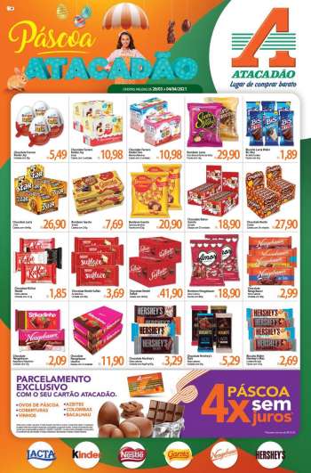 Folheto Atacadão - 28.03.2021 - 04.04.2021.