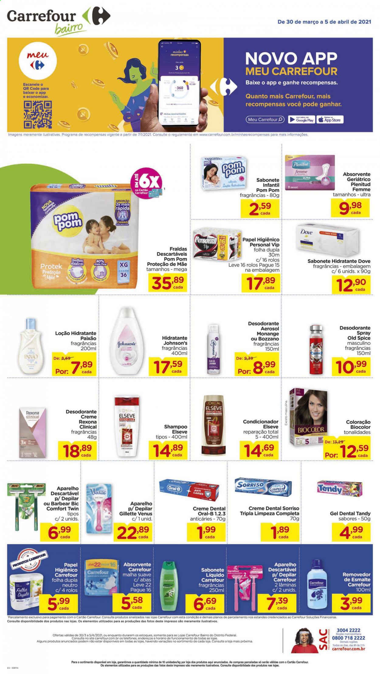 Folheto Carrefour Bairro - 30/03/2021 - 05/04/2021. Página 6