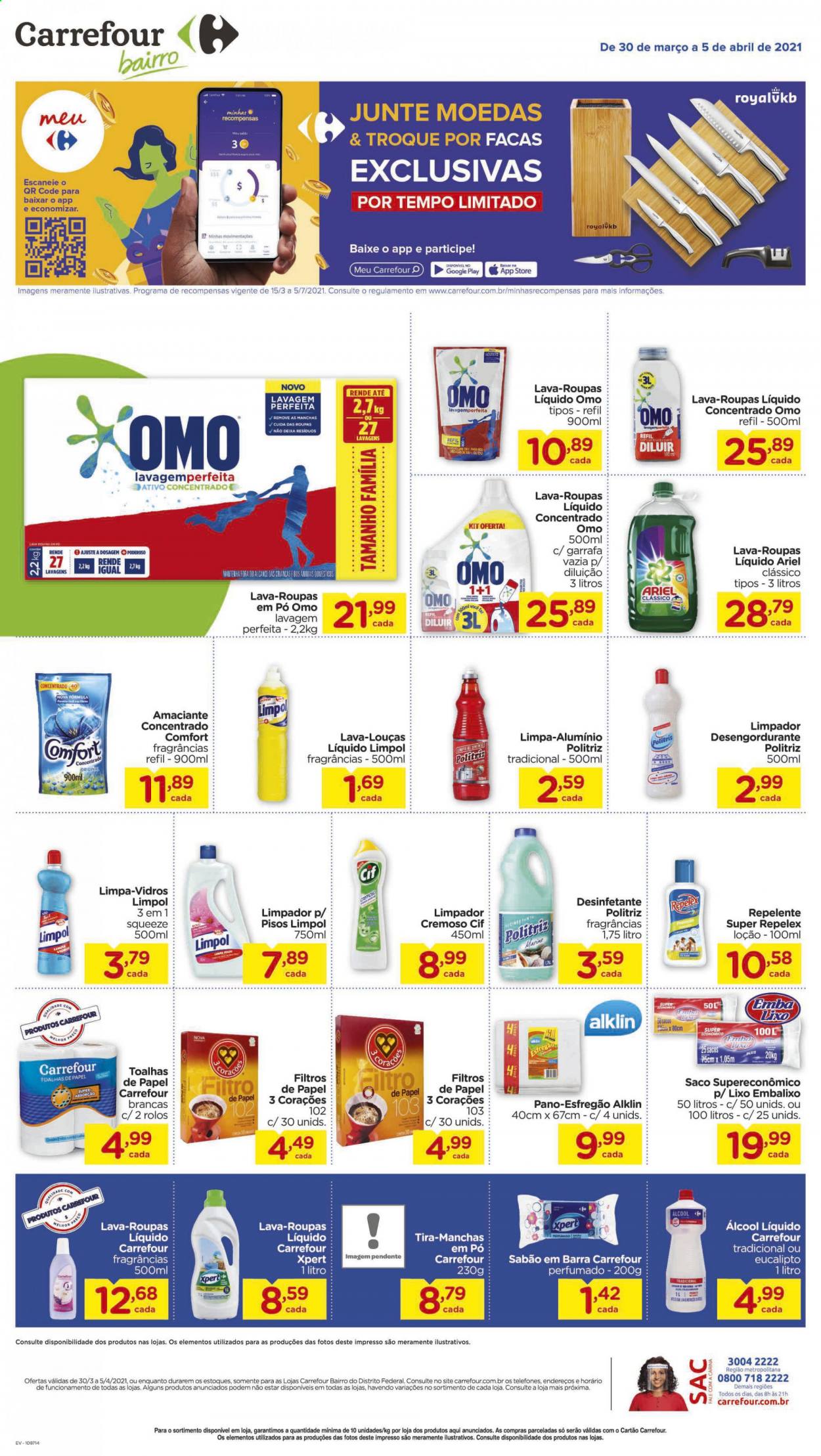 Folheto Carrefour Bairro - 30/03/2021 - 05/04/2021. Página 7
