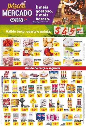 Folheto Mercado Extra - 30.03.2021 - 05.04.2021.