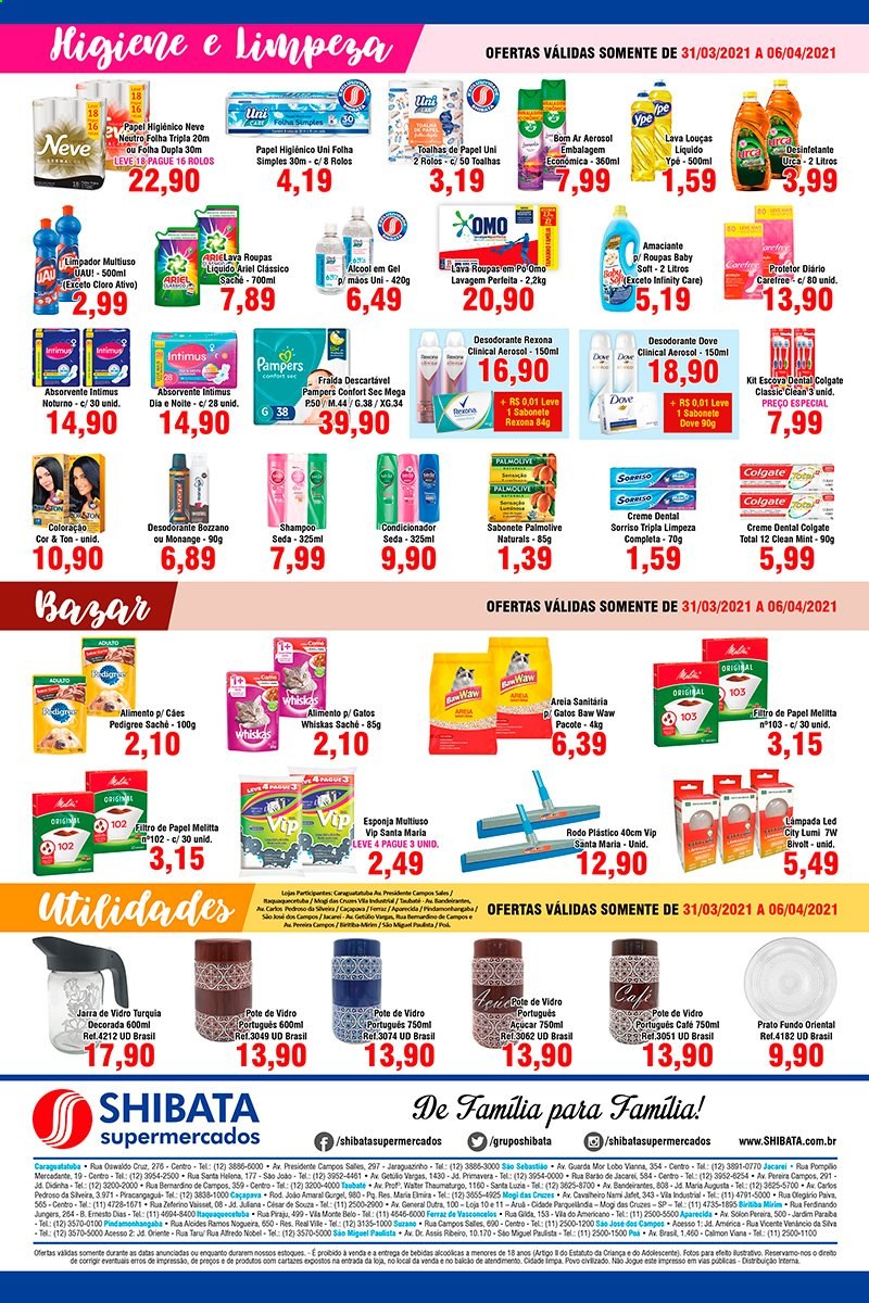 Folheto Shibata Supermercados - 31/03/2021 - 06/04/2021. Página 4